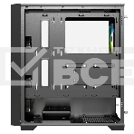 Компьютерный корпус Powercase ByteFlow Black, Tempered Glass, 4x 120мм ARGB fans, ARGB HUB, черный, ATX (CBFB-A4), фото2
