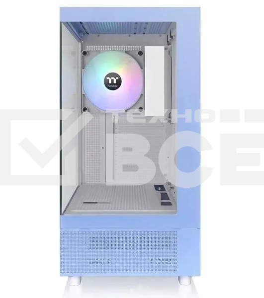 Компьютерный корпус Thermaltake View 270 TG ARGB синий без БП ATX 6x120mm 2x140mm 1x200mm 2xUSB3.0 audio bott PSU