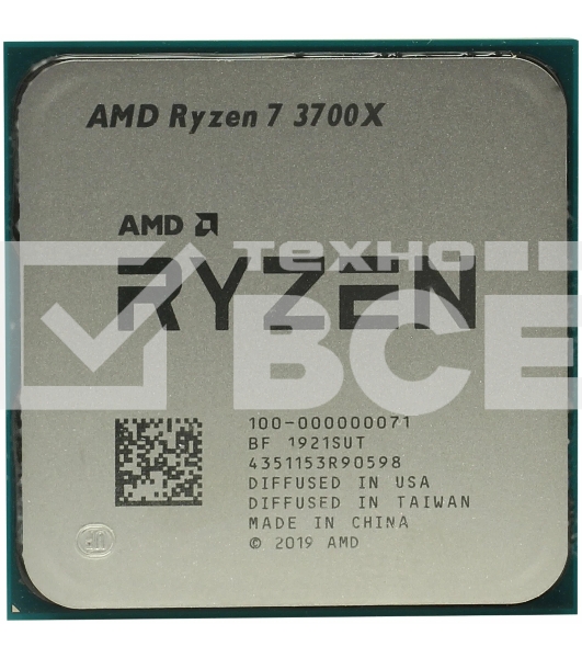 Процессор AMD Ryzen 7 3700X Soc-AM4 3.6GHz OEM
