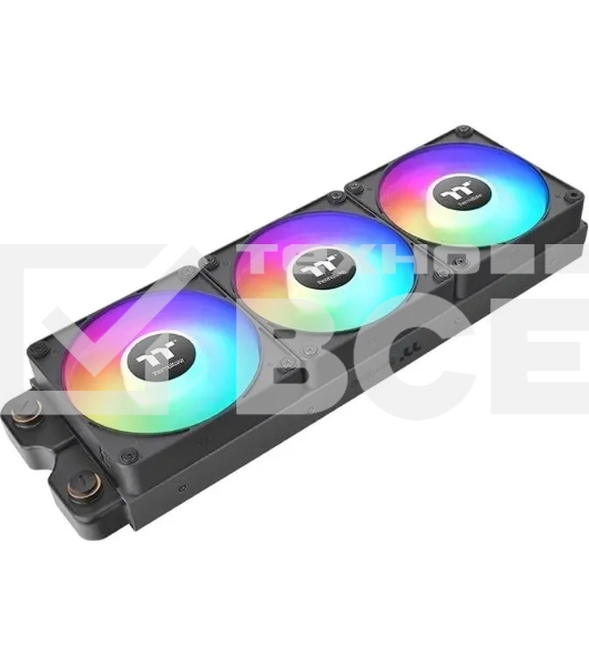 Вентилятор для корпуса Thermaltake CT120 EX Sync ARGB 120х120x25 черный 4-pin 28.5дБ (упак.:3шт) (CL-F181-PL12SW-A) Ret
