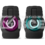 Колонки чёрные Sven 255 (2x3W, RGB подсветка, USB), фото 1