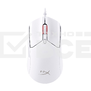 Мышь проводная HyperX Pulsefire Haste 2 белый, 26000 dpi, USB, кнопки - 6
