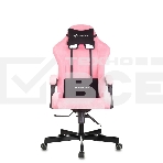 Кресло игровое Knight Terminator розовый Velvet 36, крестов. металл, фото 1