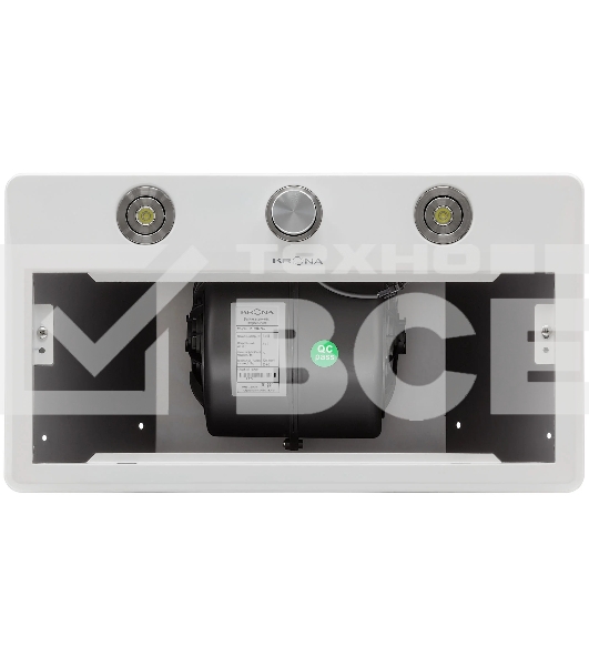 Вытяжка Krona SVEN 600 white one knob