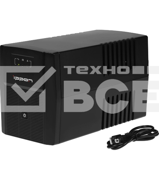 Источник бесперебойного питания Ippon Back Basic 1500 Euro 900Вт 1500ВА черный
