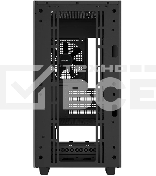 Компьютерный корпус Deepcool CH370 черный без БП mATX 1x120мм 1xUSB 2.0 1xUSB 3.0 audio bott PSU