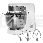 Миксер Galaxy Line GL 2231, белый, планетарный, 700 Вт, 12 скоростей, фото 1