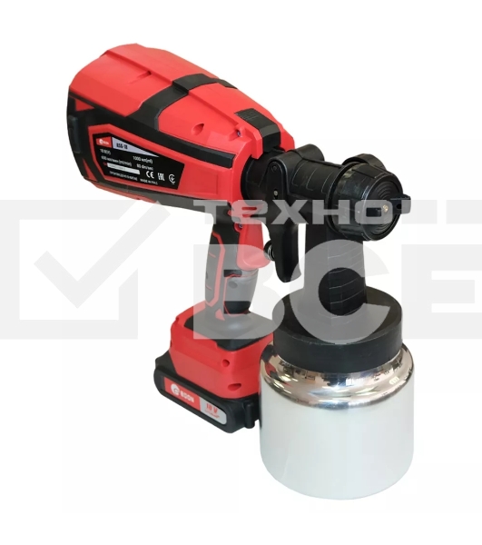 Краскопульт электрический Аккумуляторный Edon ASG-18