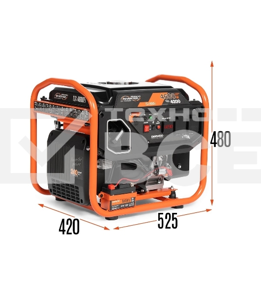 Генератор Daewoo GDA 4600Ei 4.6кВт