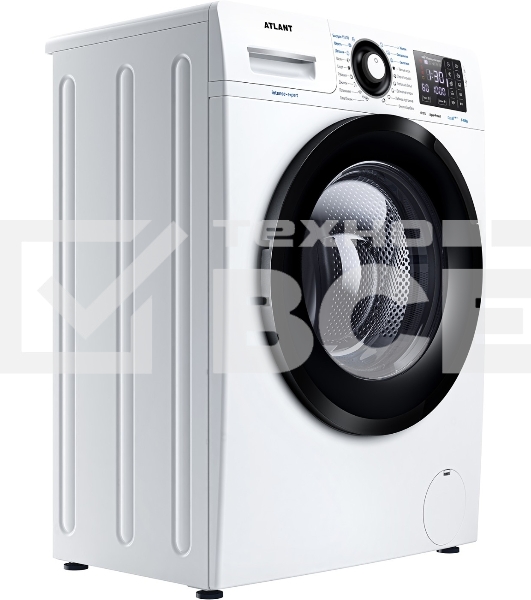 Стиральная машина Атлант СМА 60У1014-02 белая, загрузка фронтальная 6кг, 1000 об/мин., класс: A