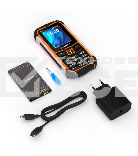Мобильный телефон MAXVI R11 orange