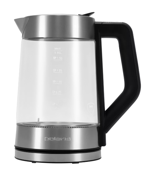 Чайник электрический POLARIS PWK1725CGLD WIFI IQ Home, 1,7 л, 2200 Вт, стекло