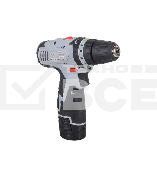 Дрель-шуруповерт аккумуляторная Ресанта ДА-12-2Л 75/14/1, Аккумуляторная, 12В