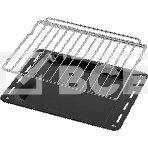 Шкаф духовой электрический Maunfeld AEOD60103G1, 60л, дверца с 3 стеклами, графит, фото8