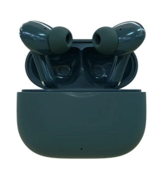 Наушники TWS More Choice БВ36 зеленый, внутриканальные, Bluetooth, сенсорное управление, до 4 ч