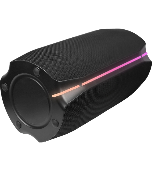 Портативная колонка Ural Болт 45х20 черный 450W 2.0 BT/3.5Jack/USB-C 10м 8000mAh (УРАЛ БОЛТ 45Х20)