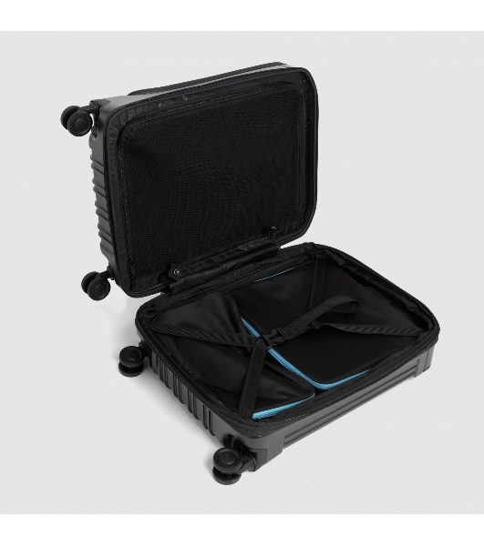 Чемодан Piquadro PQ LIGHT BV7245PQL/NO 40x23x55см 47л. 2.66кг. поликарбонат черный