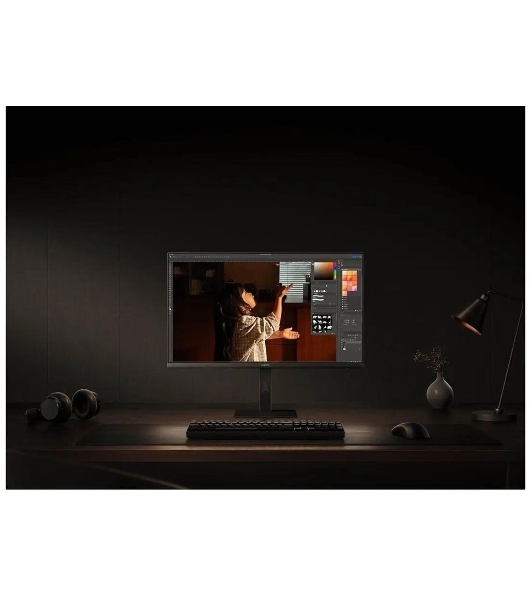 Монитор 27' Xiaomi A27Ui Back c поворотом экрана (IPS, 3840x2160, 60Hz, 6 ms, 178°/178°, 360 cd/m, 1200:1, +HDMI 2.0)