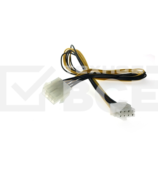 Переходник питания 8 pin для мат. платы, 50см удлинитель, (E8pinEXTCabMb50)