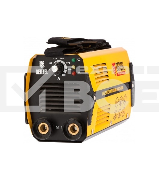 Сварочный аппарат Denzel ds-230 compact 94374инвертор. дуговой сварки 230А пв 70%