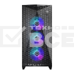 Компьютерный корпус MSI MPG GUNGNIR 300R AIRFLOW Midi Tower, EATX, 2xUSB 3.2 Gen 1, 1xUSB 3.2 Gen2 Type-C,4x120mm PWM ARGB Fan, ARGB+PWM Control Board, Tempered Glass Window, фото4