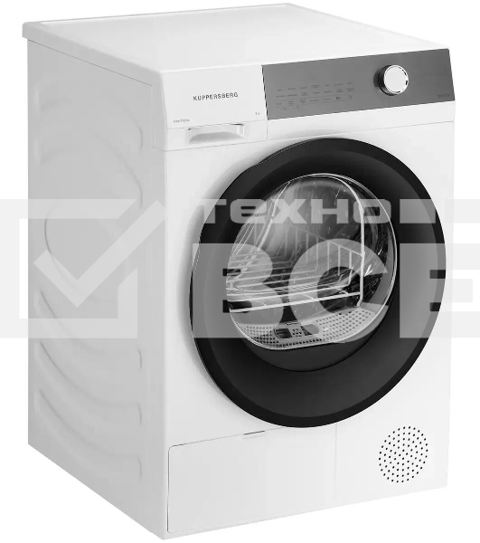Сушильная машина Kuppersberg DM 610 W белый, 9 кг, сушка - тепловой насос, программ - 14, 59.5 x 85 x 68.5 см