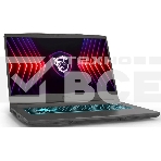 Ноутбук MSI Thin 15 B12UCX-3061XRU серый космос Intel Core i7-12650H/16Gb/SSD512Gb/RTX 2050 4Gb/15.6