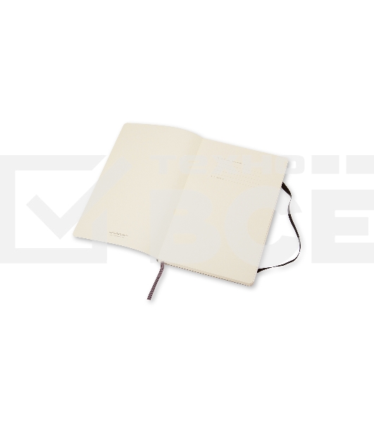 Блокнот Moleskine Classic Soft Large, 192 страниц, черный, нелинованный