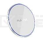 Беспроводное зарядное устройство Maxvi A315W2 15W 3А, белый, фото 1