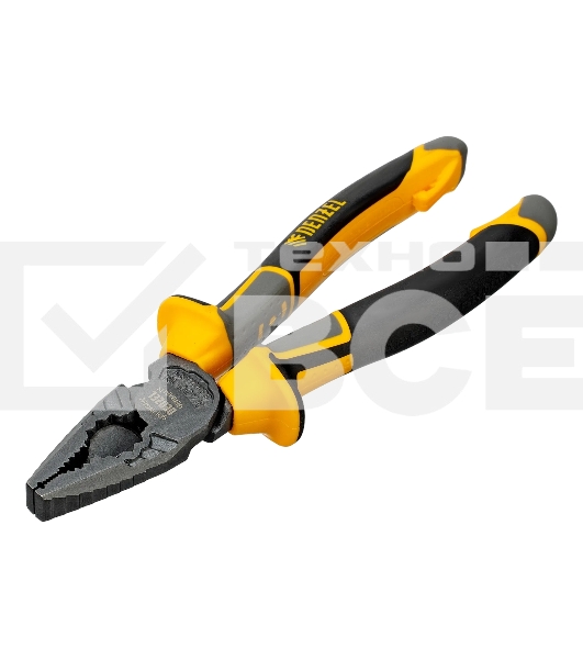 Плоскогубцы комбинированные Denzel 180 мм, трехкомпонентные рукоятки