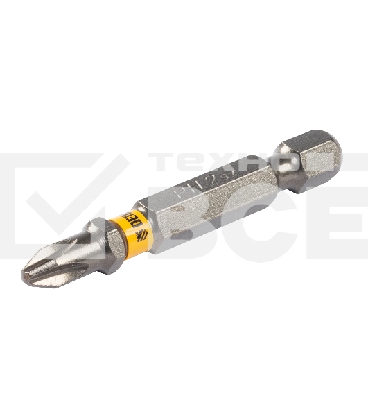 Набор бит Denzel PH2х50, сталь S2, шестигранный профиль, 10 шт.