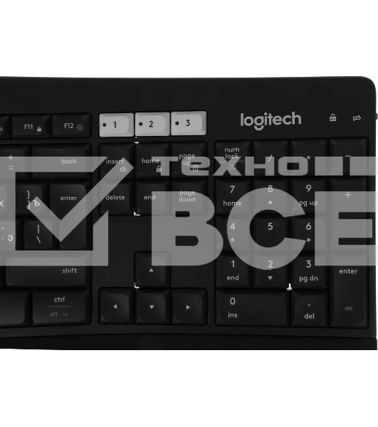 Комплект беспроводной клавиатура/мышь Logitech MK850 RUS PERFORMAN. 920-008486