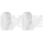 Комплект настенных регулируемых кронштейнов Royal Thermo Design 80, белые, фото2