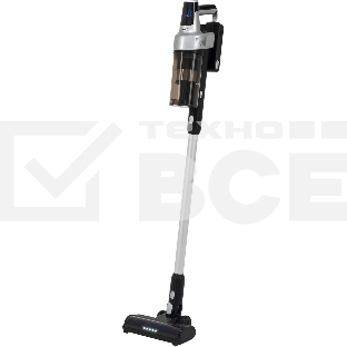 Пылесос вертикальный Vitek VT-CLS01LIGHT темно-серый/серебристый, питание от аккумулятора, 250 Вт, уборка сухая, пылесборник 0.55 л