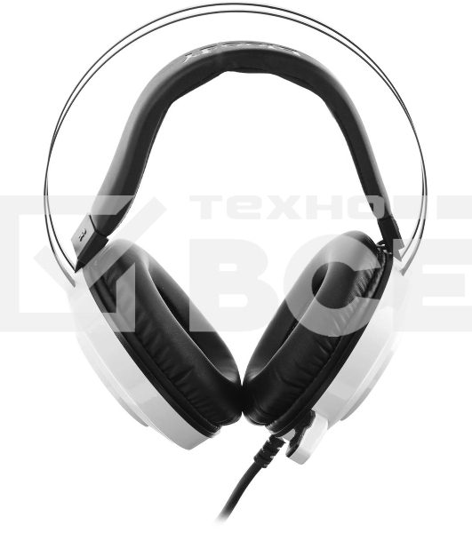 Гарнитура проводная с микрофоном A4Tech Bloody G521 белый 2.3м мониторные оголовье (G521 (WHITE))