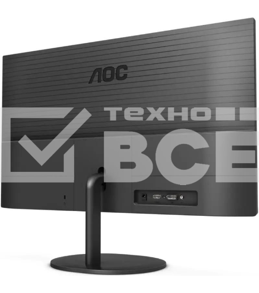 Монитор 23.8' AOC Value Line Q24V4EA IPS 2560x1440, 75 Гц, 4 мс, 16:9, 250 кд/м2, 1xHDMI, 1xDP, 1x3.5 мм, черный
