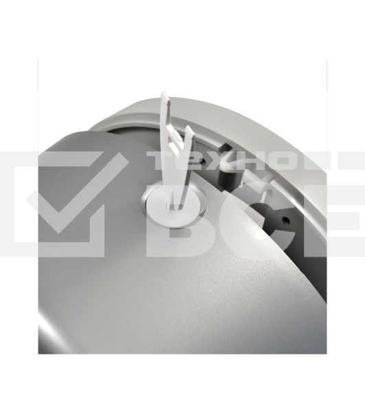 Диспенсер туалетной бумаги Рuff-7130S, хром, с замком, ABS-пластик