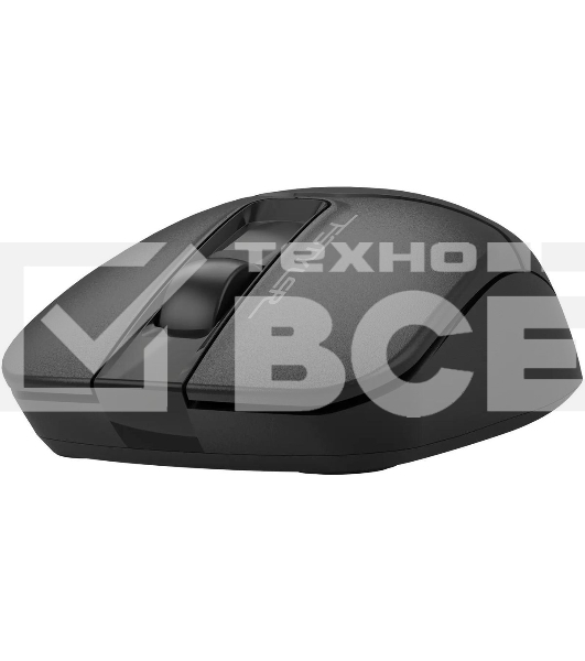 Мышь беспроводная A4Tech Fstyler FG12S черный, 1200 dpi, радиоканал, USB, кнопки - 3