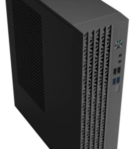 Корпус mATX Eurocase A001 черный, ABS пластик, 2*USB2.0, 2*USB3.0, HD AUDIO