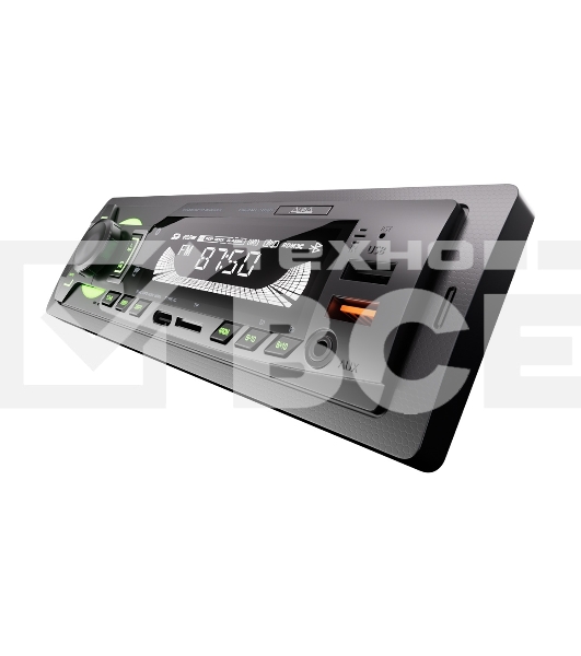 Автомагнитола AURA FIREBALL-105BT, 1 DIN, Bluetooth, USB Type-A, AUX