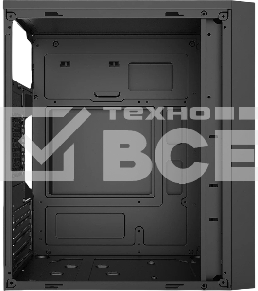 Корпус ACCORD ACC-XA09, Mini-Tower, чёрный