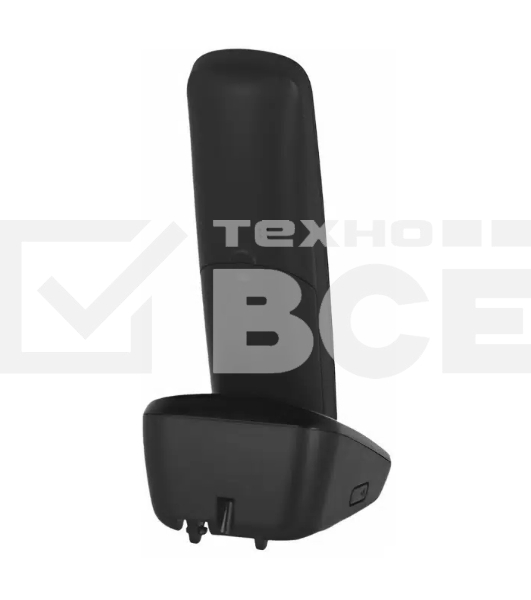 Телефон беспроводной (DECT) Panasonic KX-TGB610RUB черный АОН