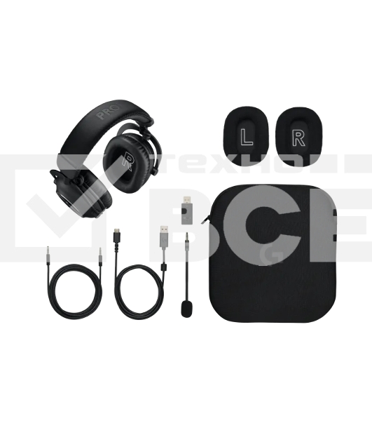 Игровая беспроводная гарнитура Logitech G Pro X 2 Wireless, черный [981-001263]
