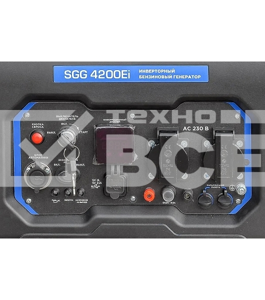 Электрогенератор бензиновый инверторный ТСС SGG 4200Ei, 4.8 кВт, 74 дБ, 35 кг