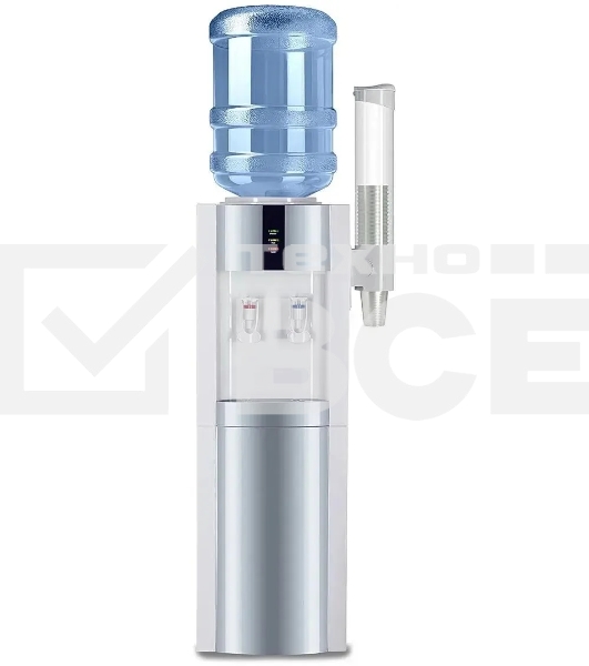 Кулер AEL LD-AEL-47c напольный электронный белый/серебристый