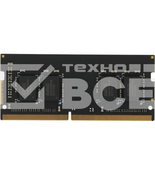 Оперативная память AMD Radeon R9, DDR4, 8GB (1x8GB), 3200MHz, CL22, SO-DIMM, OEM