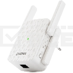 Повторитель беспроводного сигнала Digma D-WR310 (D-WR310V2) N300 Wi-Fi белый, фото 1