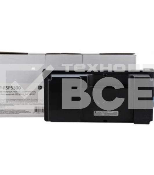 Картридж лазерный F+ imaging, черный, 25 000 страниц, для Ricoh моделей SP5300DN/MP 601SPF (аналог 407823/407824/407825), FP-RSP5300