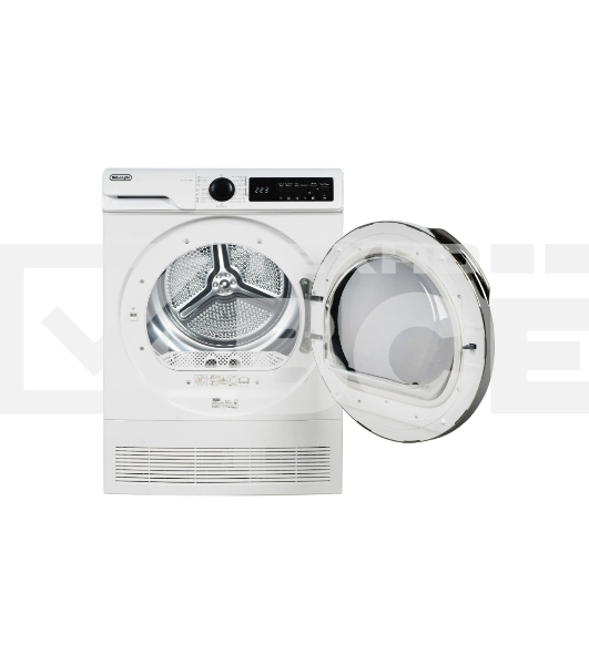 Сушильная машина Delonghi DTD 8105 Н FABIO белый, 8 кг, сушка - конденсационная, программ - 15, 59.6 x 84.5 x 56.5 см