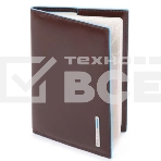 Обложка для паспорта Piquadro Blue Square PP5255B2/MO, коричневый, натур.кожа, фото3
